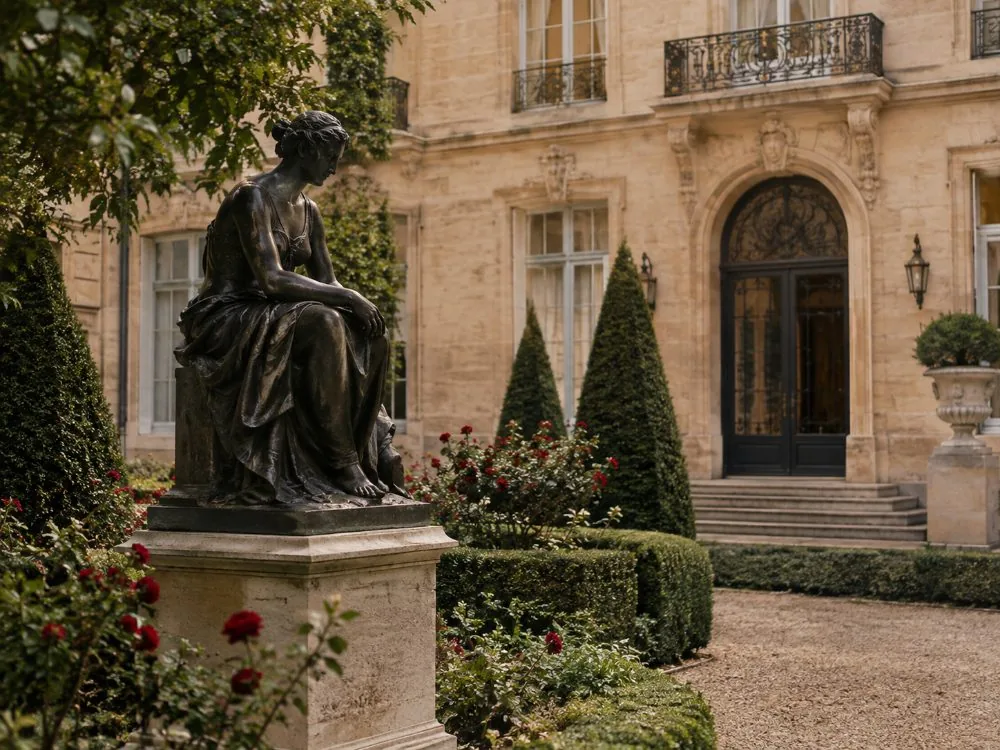 Eintrittskarte für das Musée Rodin, Museum und Garten